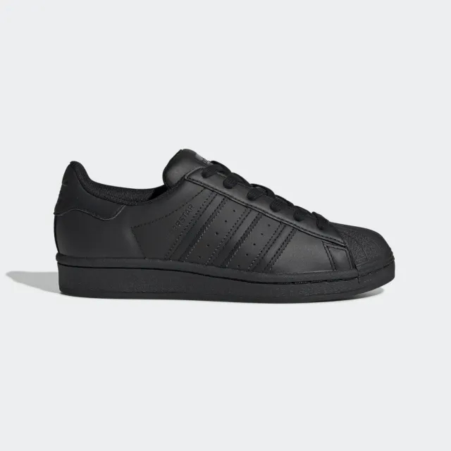 adidas Originals adidas black superstar Youth trainers