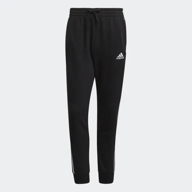 adidas Essentials French Terry Tapered Cuff 3-Stripes Joggers