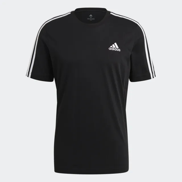 adidas Mens Essentials 3-Stripes T-Shirt