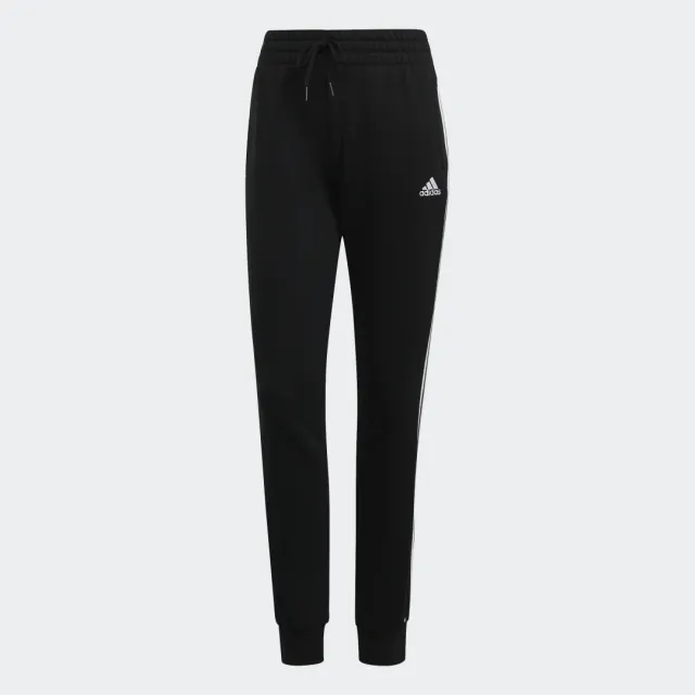 adidas French Terry 3-Stripes Joggers Womens - Black