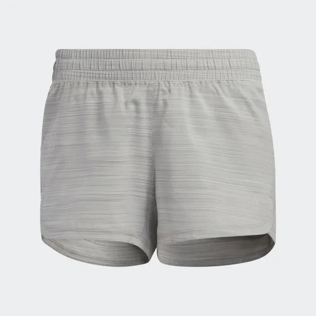 adidas Pacer Training 3-Stripes Heather Woven Shorts
