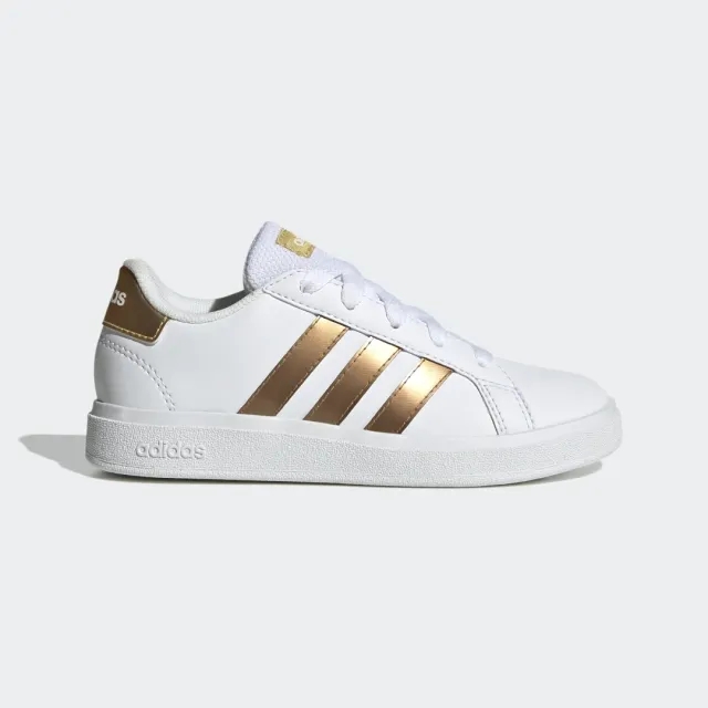 adidas  GRAND COURT 2.0 K  girls's Children's Shoes (Trainers) in White