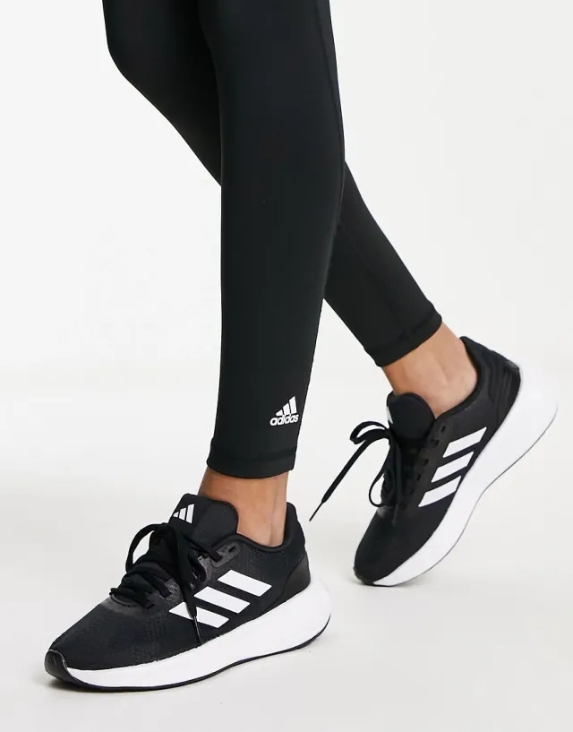 Adidas Running Runfalcon 3.0 Trainers In Black