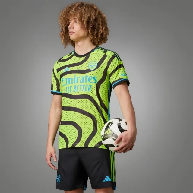 adidas Arsenal Mens SS Player Issue Away Shirt 2023/24