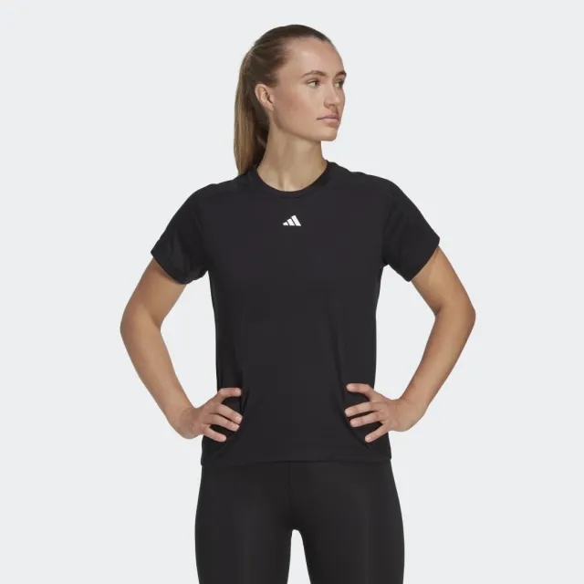 Manchester United x adidas Womens Essentials Training AEROREADY T-shirt Black