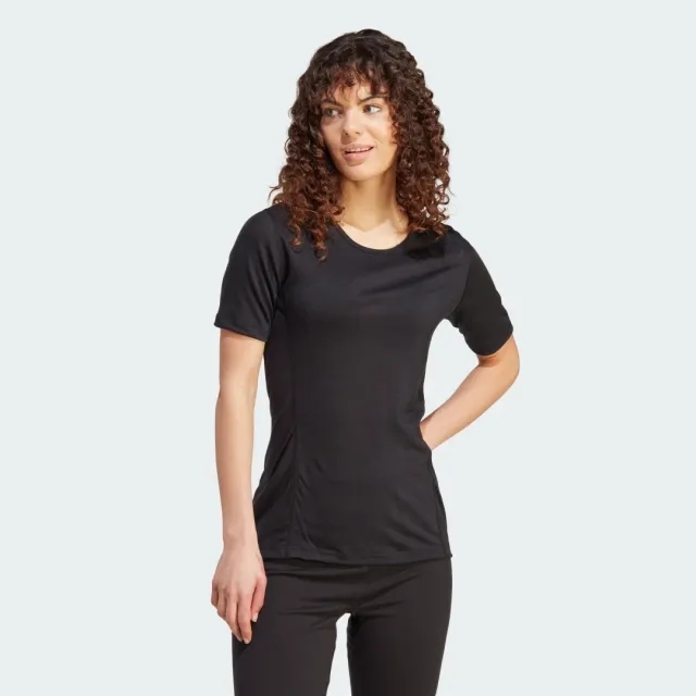 Adidas Xperior Merino 150 Baselayer Short Sleeve In Black