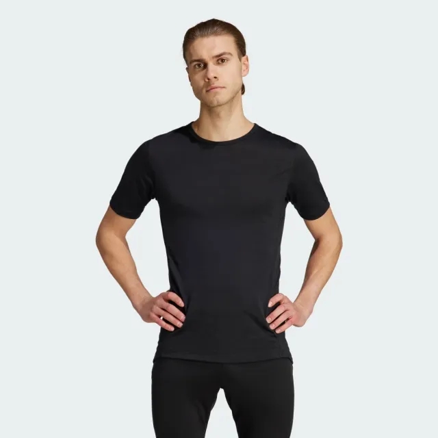 Adidas Xperior Merino 150 Baselayer Short Sleeve In Black