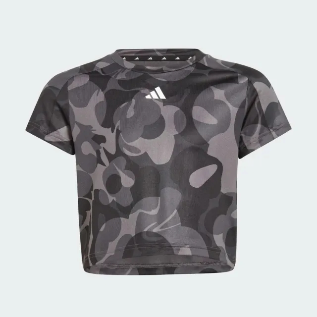 adidas  JTR-ES AOP T  girls's Children's T shirt in Grey