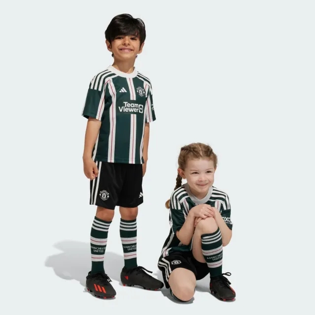 adidas Manchester United Kids SS Away Mini Kit 2023/24