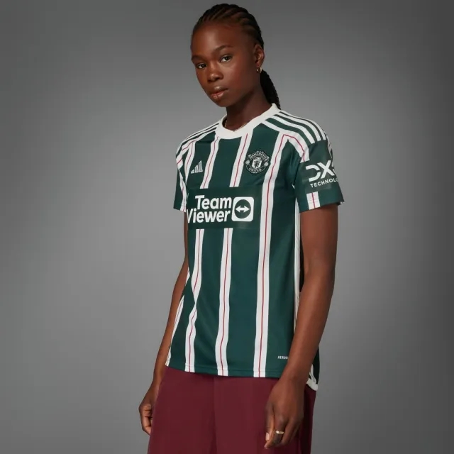 adidas Manchester United Womens SS Away Shirt 2023/24