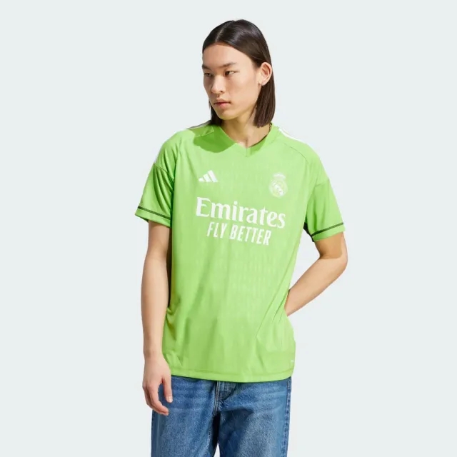 adidas Real Madrid Mens LS Goalkeeper Home Shirt 2023/24