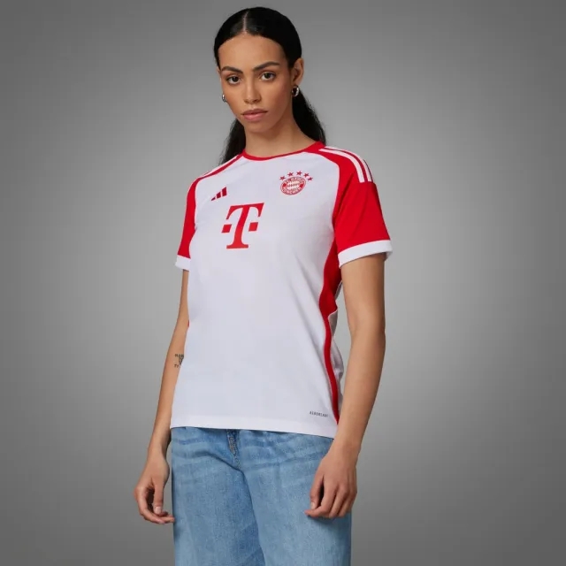 adidas Bayern Munich Womens SS Home Shirt 2023/24