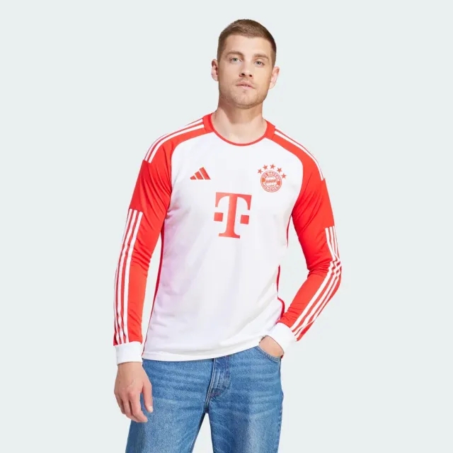 adidas Bayern Munich Mens LS Home Shirt 2023/24