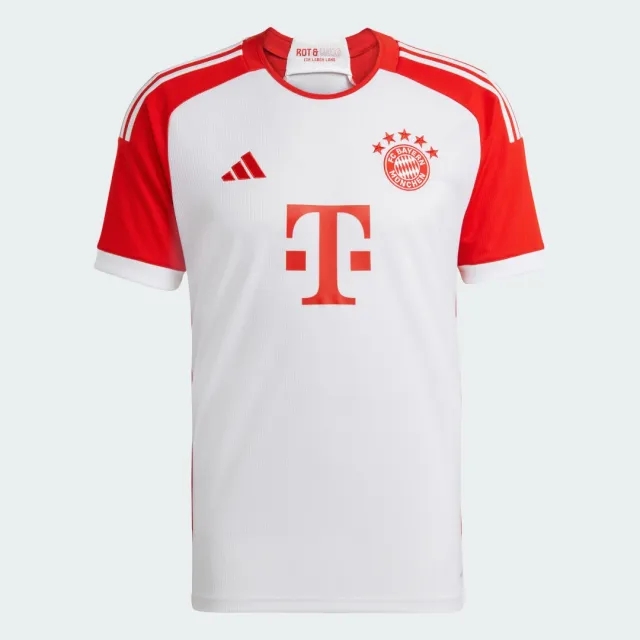 adidas Bayern Munich Kids SS Home Shirt 2023/24