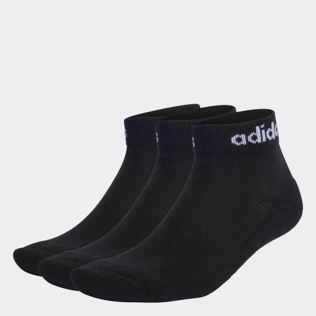 adidas Linear Ankle Cushioned Socks 3 Pairs