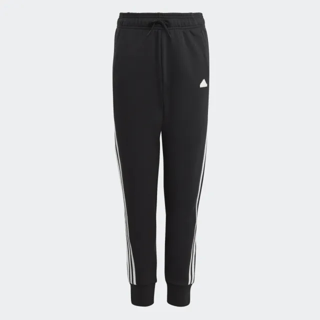 Manchester United x adidas Kids Future Icons 3-Stripes Cotton Joggers Black