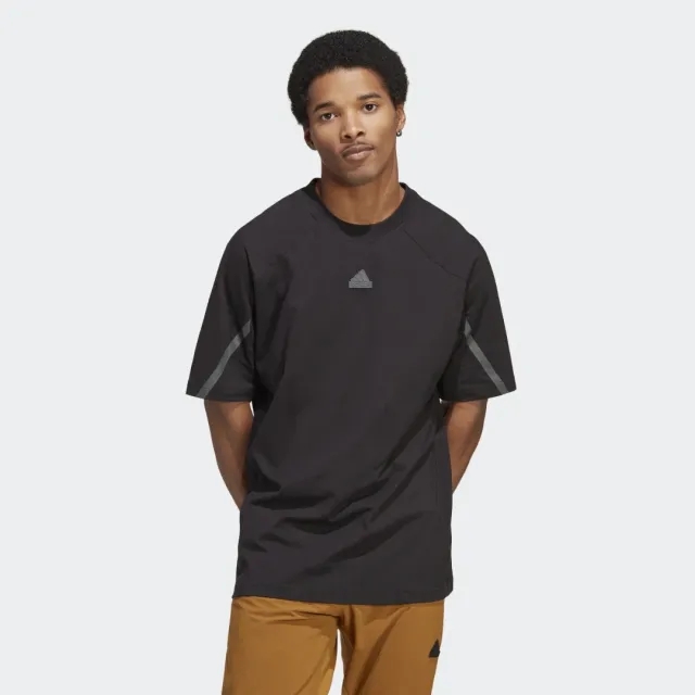 Manchester United adidas Designed 4 Gameday T-Shirt - Black - Mens