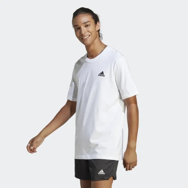 adidas  SL SJ T  men's T shirt in White
