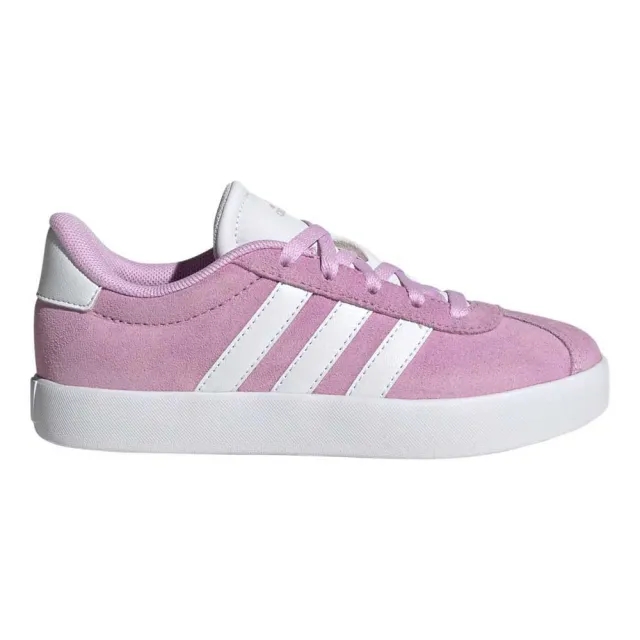 adidas  VL COURT 3.0 K  girls's Children's Shoes (Trainers) in Pink