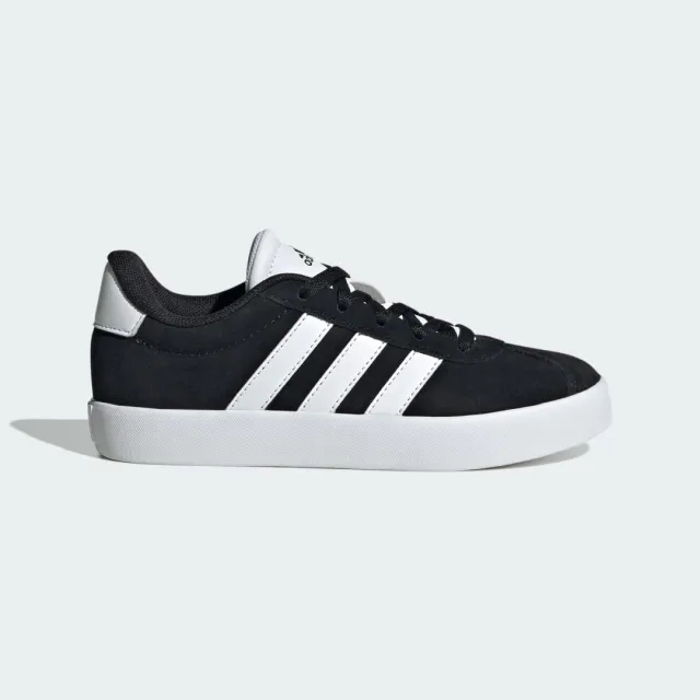 adidas Junior VL Court 3.0 Trainer - Black - Size 4.5 - Black