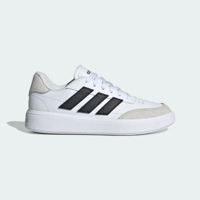 adidas  COURTBLOCK J  boys's Children's Shoes (Trainers) in White