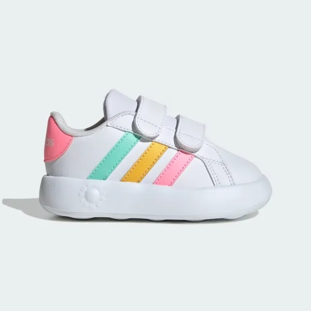 adidas  GRAND COURT 2.0 CF I  girls's Children's Shoes (Trainers) in White