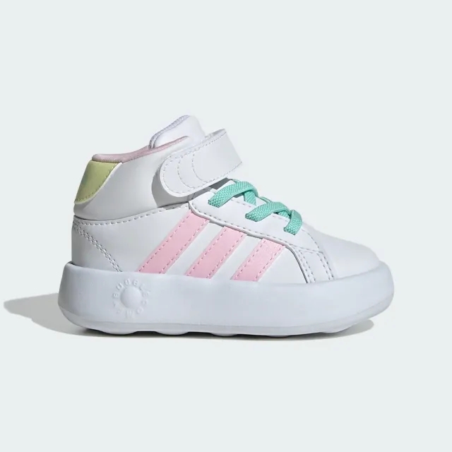 adidas  GRAND COURT MID I  girls's Children's Shoes (High-top Trainers) in White