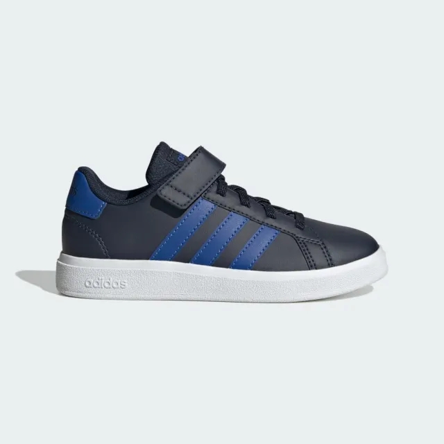 adidas Junior Grand Court 2.0 Elastic Strap Trainers