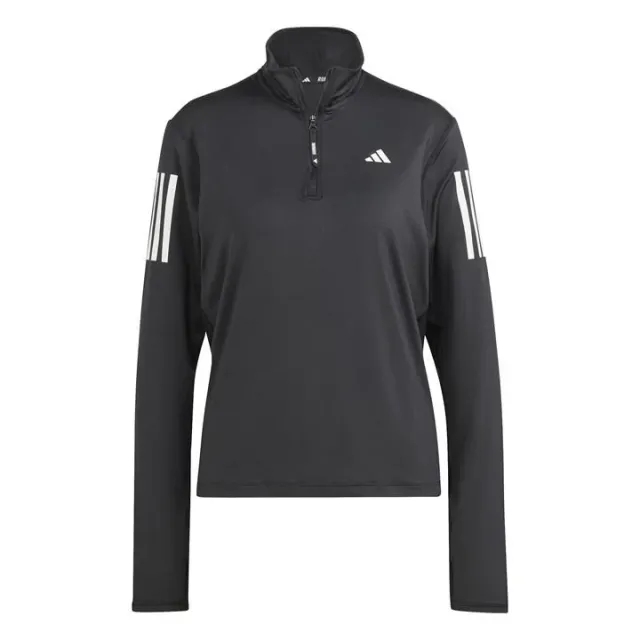 adidas Own The Run B Half-Zip Longsleeve Running Shirt Women - Black