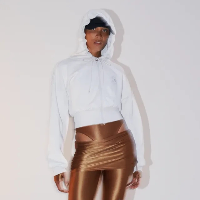 adidas adidas by Stella McCartney Sportswear Cropped Hoodie