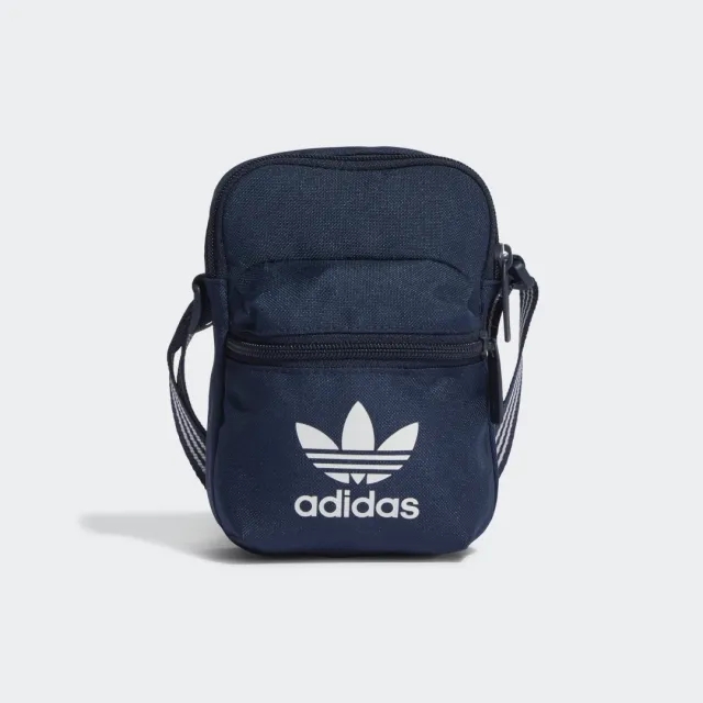 Adidas Originals Adicolor Shoulder Bag In Dark Blue