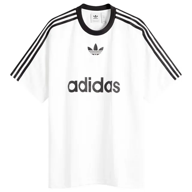 adidas Originals Adicolor Polyester T-Shirt - White - Size XS - White