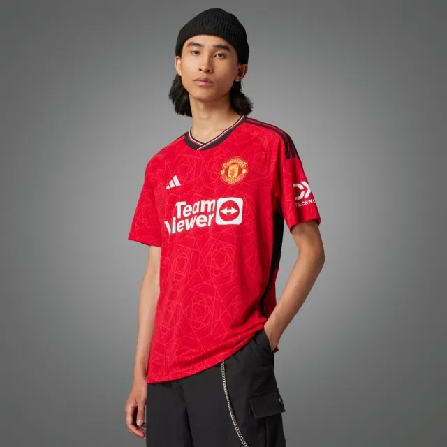 adidas Manchester United Mens SS Home Shirt 2023/24
