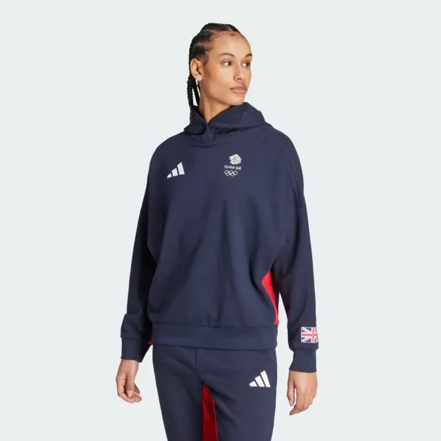adidas Team GB Dance Hoodie Womens - Blue