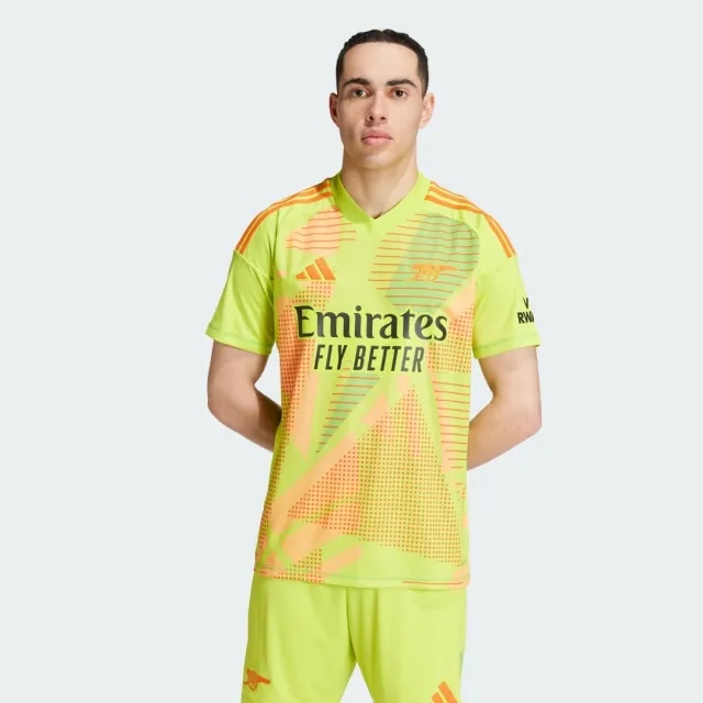 adidas Arsenal Mens LS Goalkeeper Home Shirt 2024/25