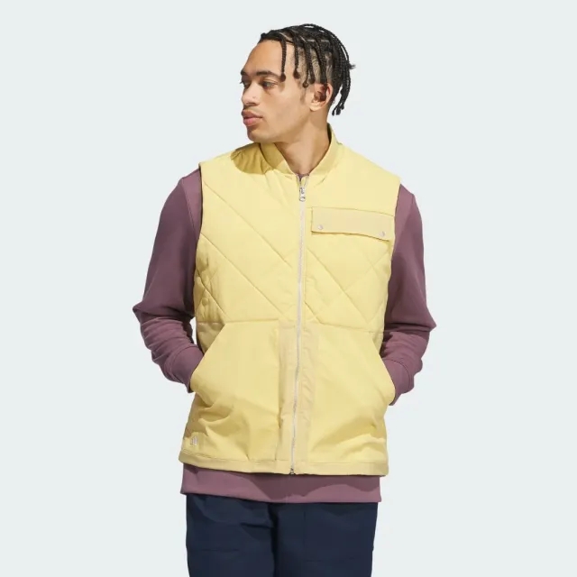 adidas Go-to Quilited Dwr Full Zip Vest