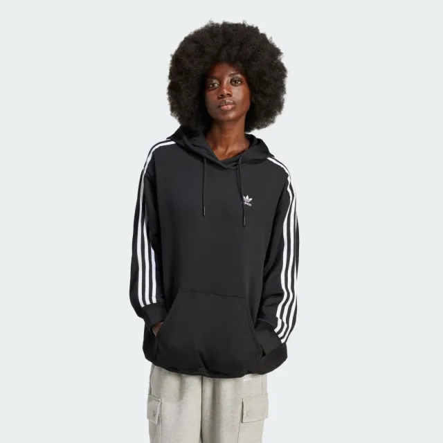 adidas Adicolor 3-Stripes Oversized Hoodie