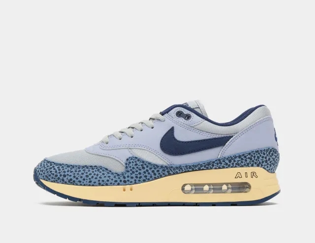Nike Air Max 1 '86 'Blue Safari' Sneaker (Lt Smoke Grey/Diffused Blue-Indigo Haze - 4.5) - Size 4.5