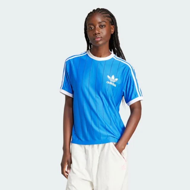 adidas Originals adidas Adicolor 3-Stripes Pinstripe T-Shirt