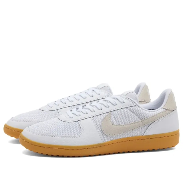Nike Field General 82 Sneaker - White /White Gum Lt Brown Summit White
