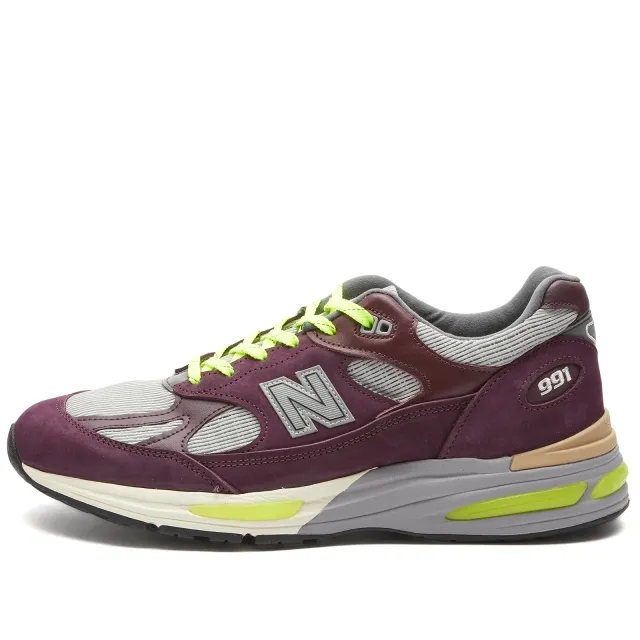 Sneakers New Balance X Patta 991 V2 Purple Eur 40.5