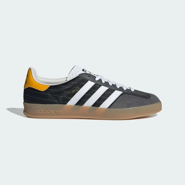 adidas Gazelle Indoor Sneaker (Core Black/Ftwr White/Gum 3 - 7) - Size 7 - Men's