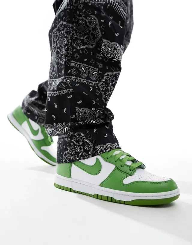 Nike Dunk High, Green