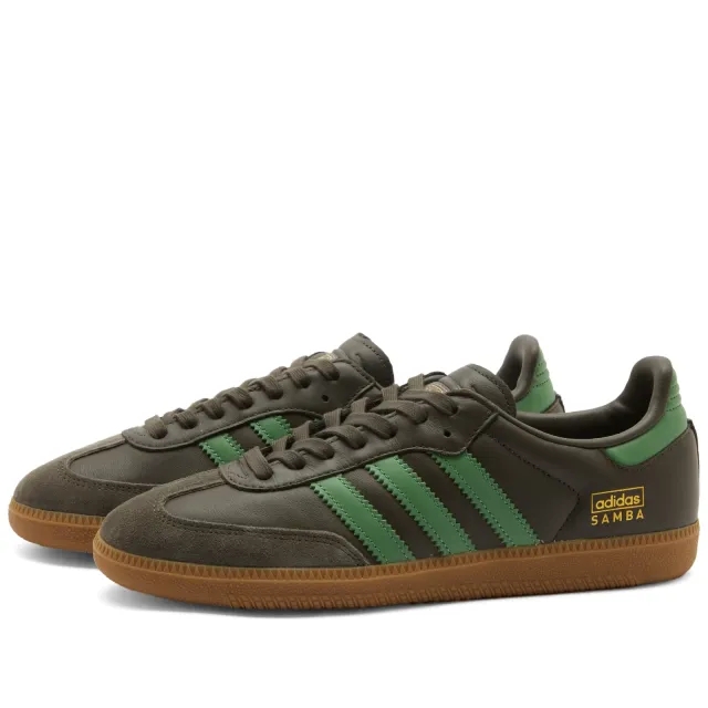 Adidas Samba OG Dark Brown/Preloved Green/Gum