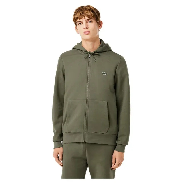 Lacoste Zip-Up Fleece Hoodie