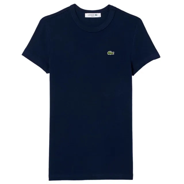 Lacoste Slim Fit Stretch Cotton T-shirt - Midnight Blue