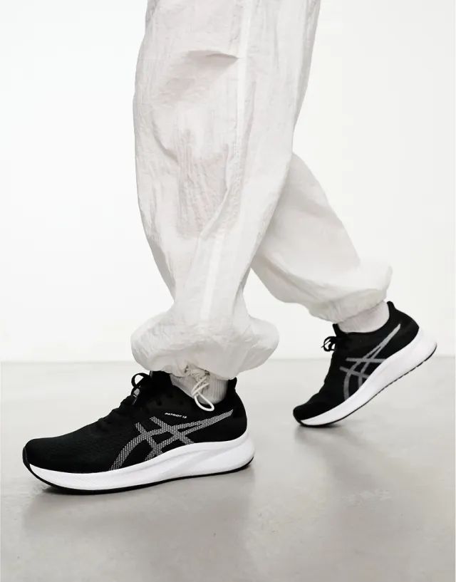 ASICS Patriot 13 Neutral Running Shoe Men - Black, White
