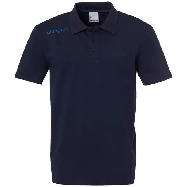 Uhlsport Essential Short Sleeve Polo  - Blue