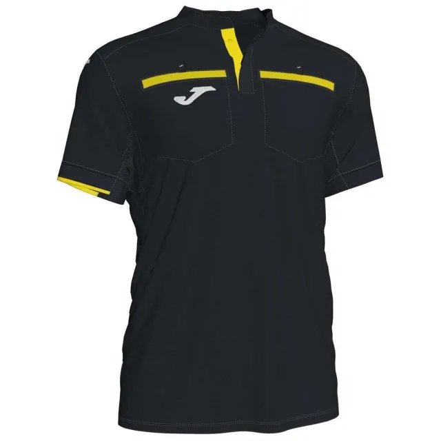 Joma Referee Short Sleeve T-shirt  - Black