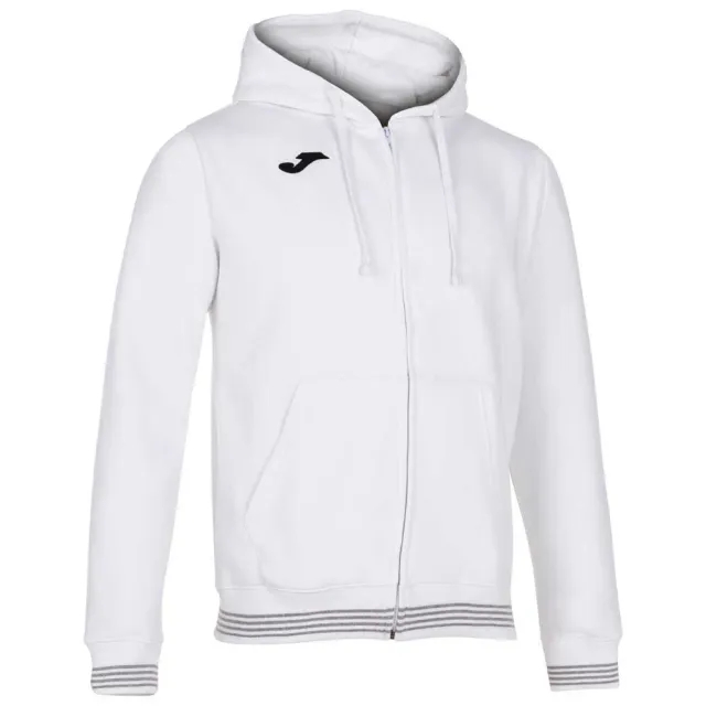 Joma Campus Iii Full Zip Sweatshirt  - White